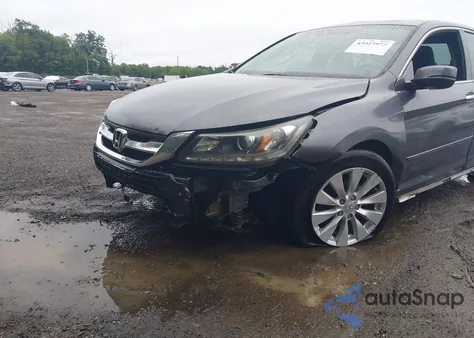 2013 Honda Accord Ex-L V-6 z USA, uszkodzony, nr VIN 1HGCR3F85DA036253
